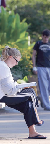 Student Studying