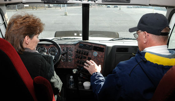 Inside the Cab