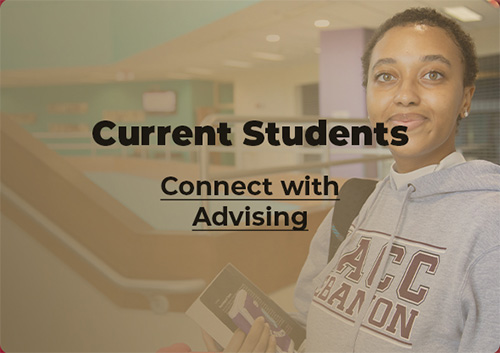 Girl with HACC sweatshirt