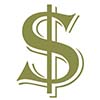 Dollar sign green