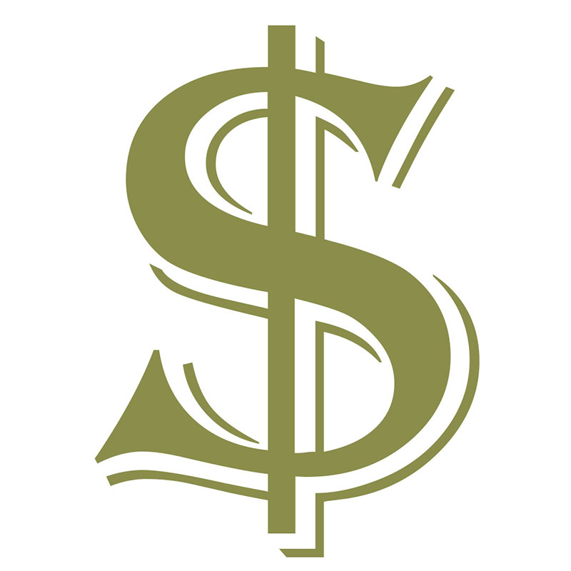 Dollar sign green
