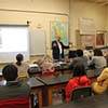 Students in classroom