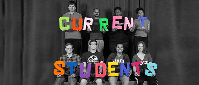 Current Online Student Header