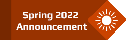 Spring 2022 Announcement