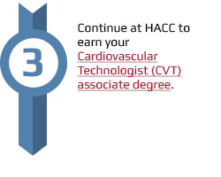 Continue at HACC to earn your CVT associate degree.