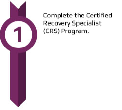 Complete the Certified Recovery Specialist program