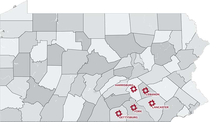 HACC Campus Locations