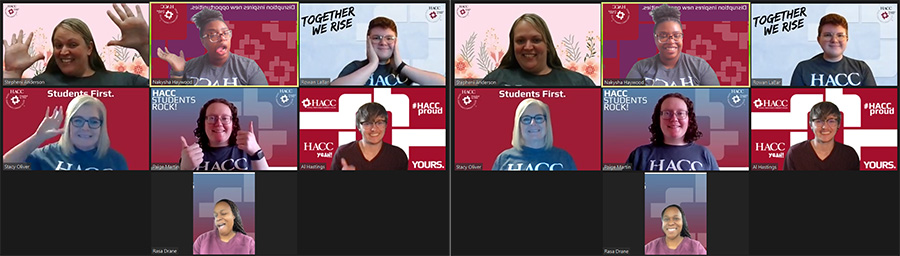 Admissions team photos