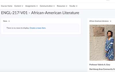 Valerie Gray Course Screen Shot